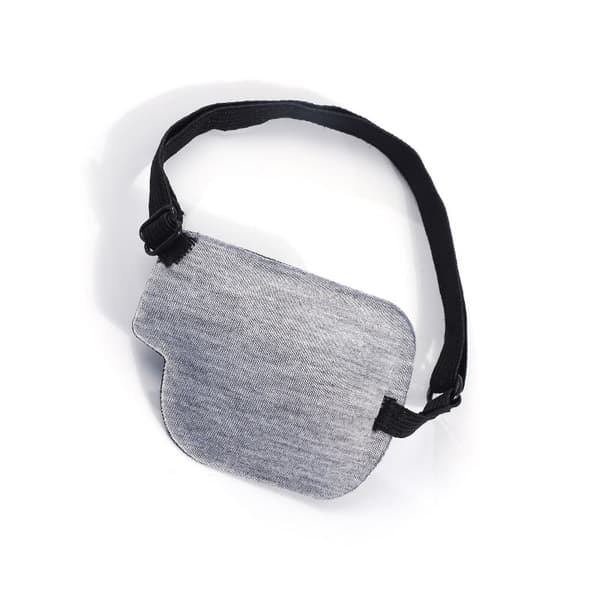 3D-silmämaski säädettävällä vasemman silmän soljella - Harmaa