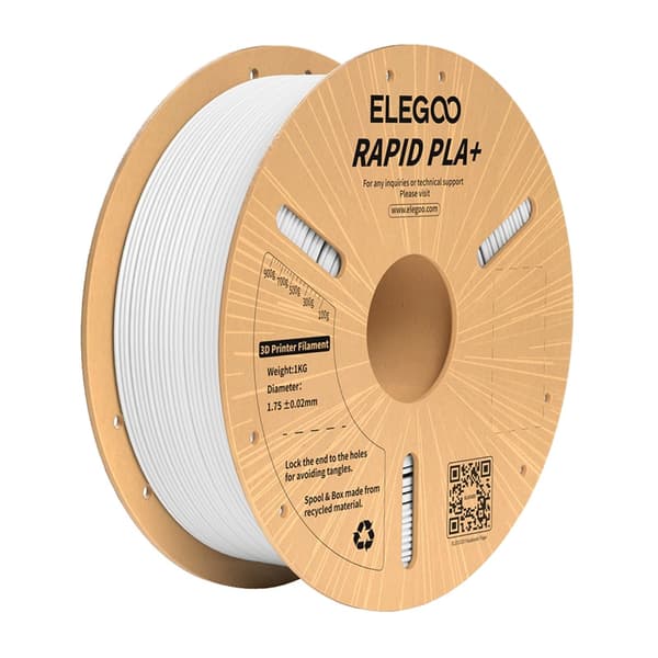 ELEGOO Rapid PLA+ Filament (Vit)