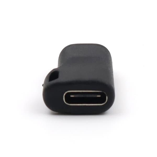 USB-C-sovitin Garmin-kellon lataamiseen Black