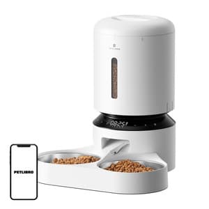 Petlibro Granary matdispenser med dobbeltskål 5L (hvit)