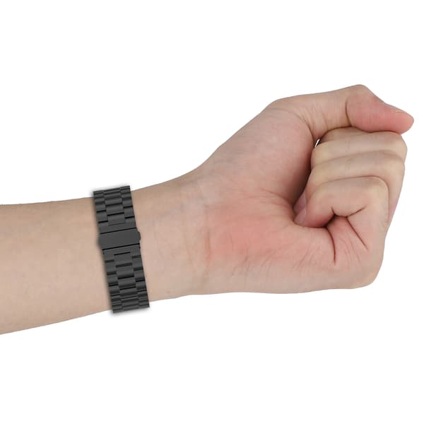 Urrem i rustfritt stål for Google Pixel Watch 3 Black 45 mm