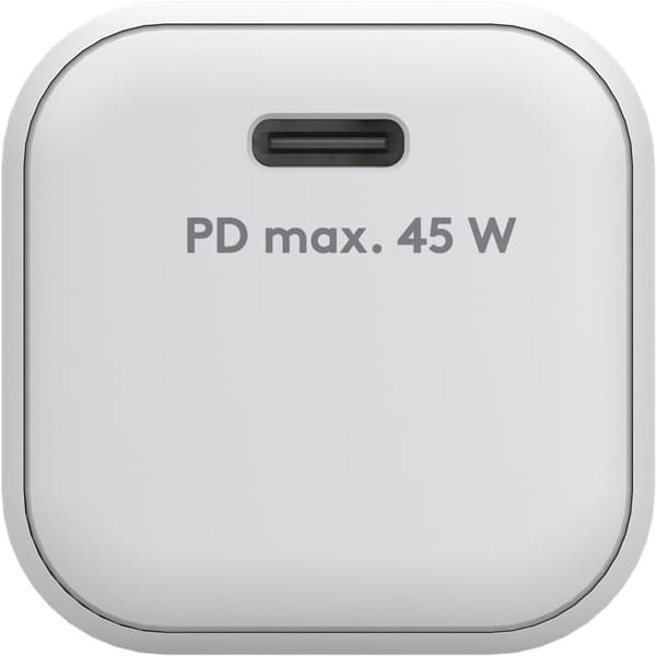 USB-C™ PD GaN hurtiglader Nano (45 W) hvit
