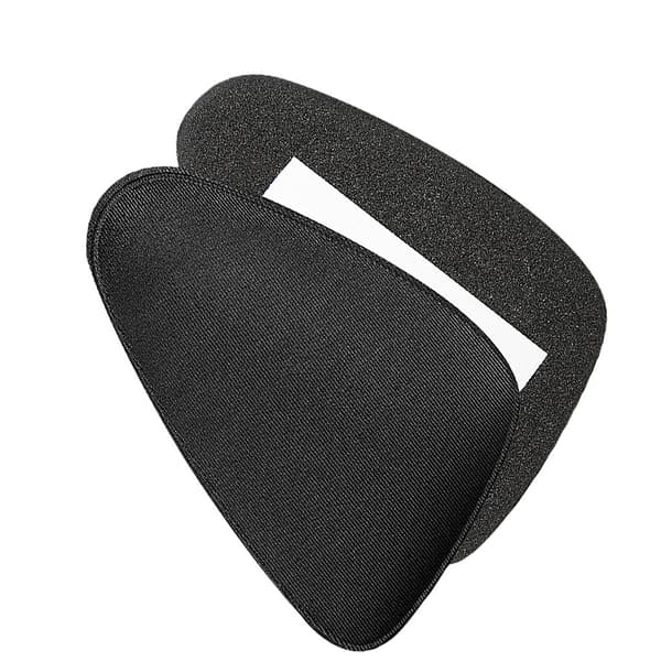 Beige Forefoot Cushions - Knit Fabric & Sponge Material Black