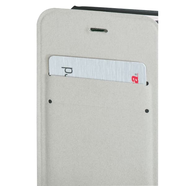 Plånboksväska DesignLine iPhone6/6S Leopard Grå