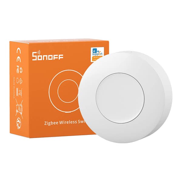 Smart Zigbee Wireless Button Sonoff SNZB-01P (pyöreä kaukosäädin)