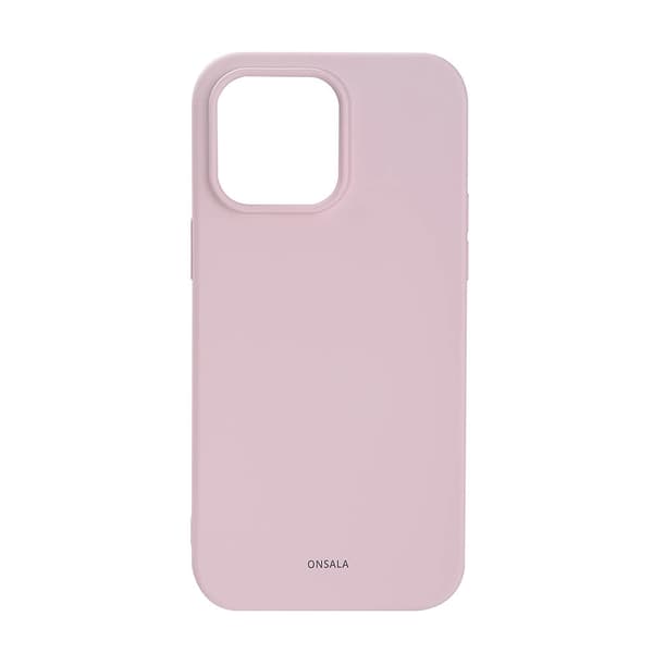 Mobildeksel Silikon Chalk Pink - iPhone 14 Pro Max