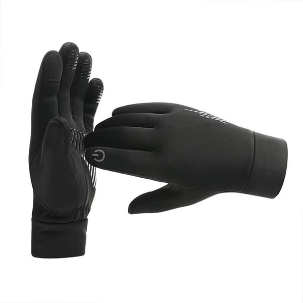 Varme handsker - Touchscreen vinterhandsker til cykling, kørsel Black XL