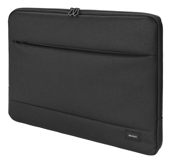 Laptop sleeve, for laptops up to 12", polyester, black