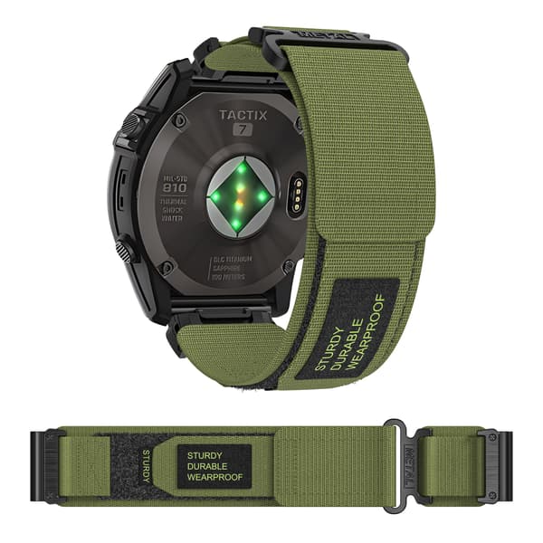 Nylon kellon ranneke Garmin Watchiin Tree 22 mm