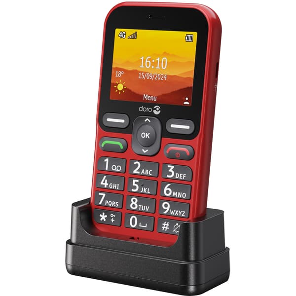 Mobiltelefon 4G Leva L11 Rød