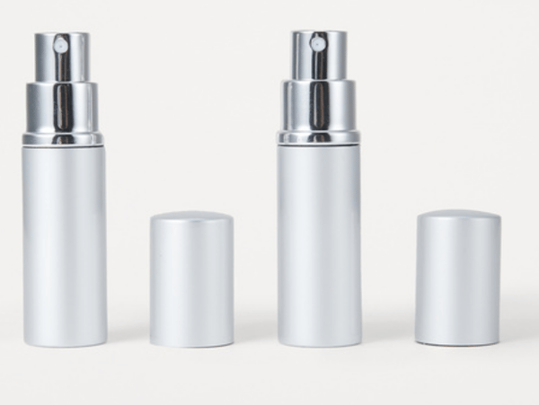 Mini refill parfymeflasker 2-pakning Silver 5 ml