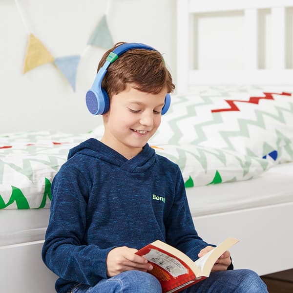 Headphone Teens Guard On-Ear Wireless 85dB Blue