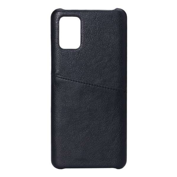 Mobilskal Samsung A71 Kortfack Svart