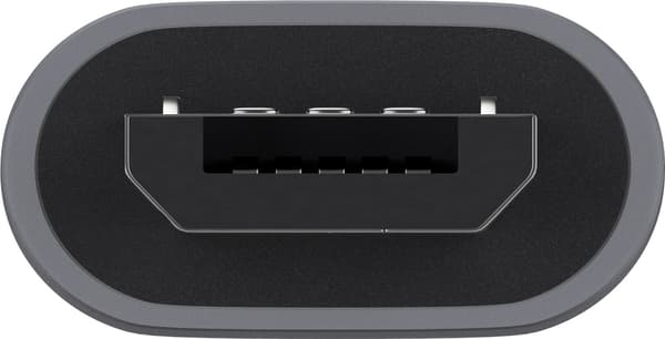 USB-adapter Micro-USB til USB-C™, OTG, grå