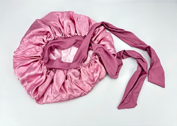 Satin Bonnet Sleep Cap - Komfortabelt hårbånd til søvn