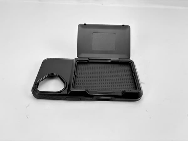 Beskyttelsesetui med kortholder til iPhone - Sort iPhone 11