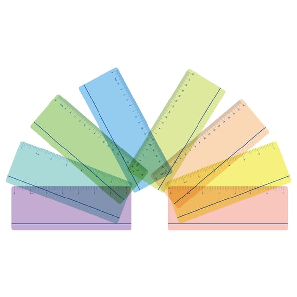 Veiledende lesestrips, 8-pakning MultiColor