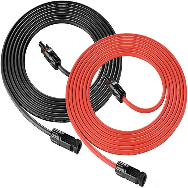Solcelleforlængerkabel med MC4-stik - 4mm² 3 m