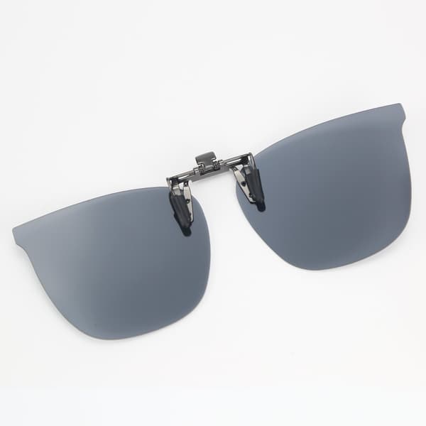 Polariserade Clip-on Solglasögon Silver