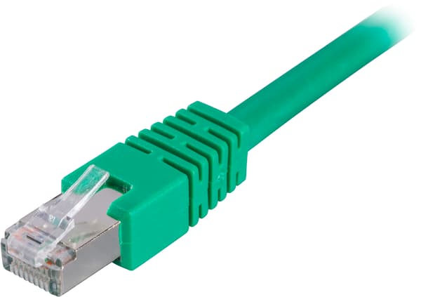 F/UTP Cat6 patch cable 3m, green