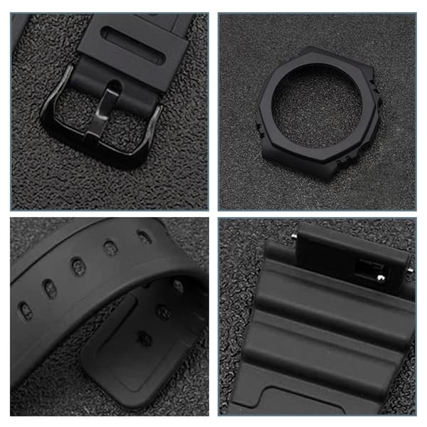 TPU Urrem til Casio GA-2100/2110 - Sort