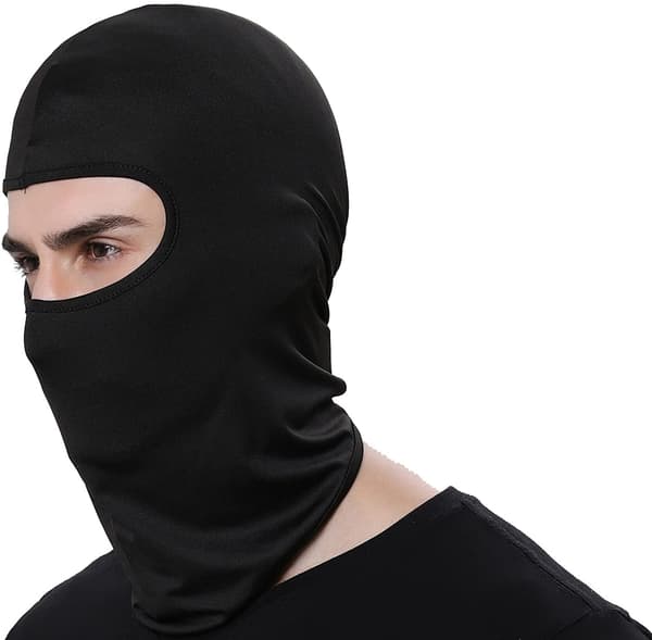 Balaclava / skimaske / MC hætte Sort 2-pack M