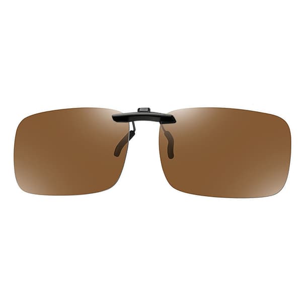 Polariserte Clip-on Solbriller Brown