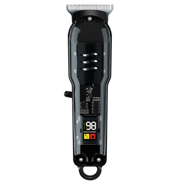 Profesjonell hårklipper med LED-display Black