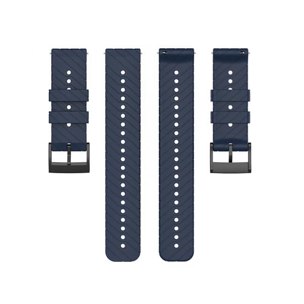 Silikontwill förlängd modell klockarmband för Garmin Forerunner 22mm Blue