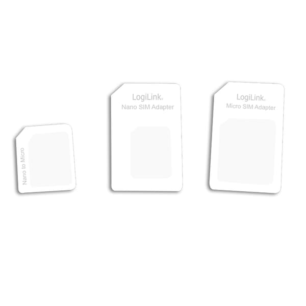 SIM-kortadaptere 3-pak