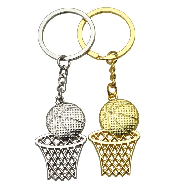Basketnyckelring NBA-fanpresent Gold