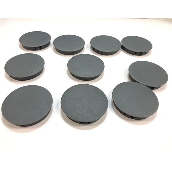 60 mm hålplugg för möbler, 10-pack