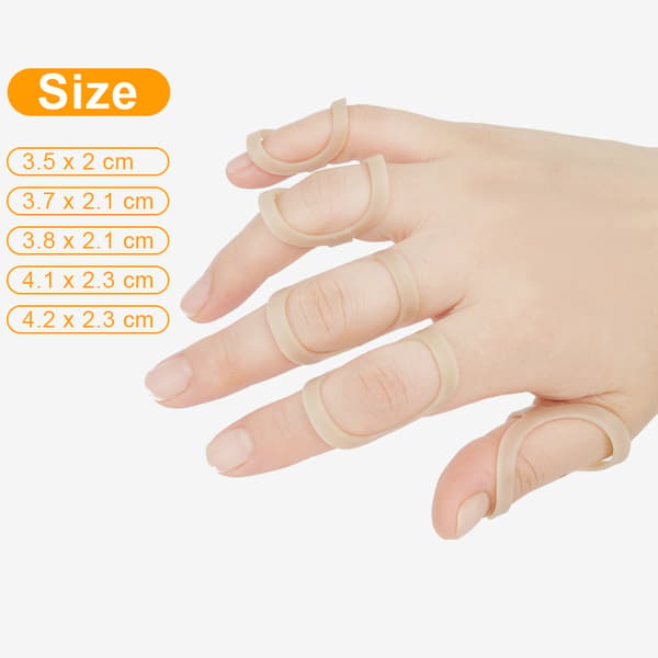 Fingerskinne til springfinger 5-pak