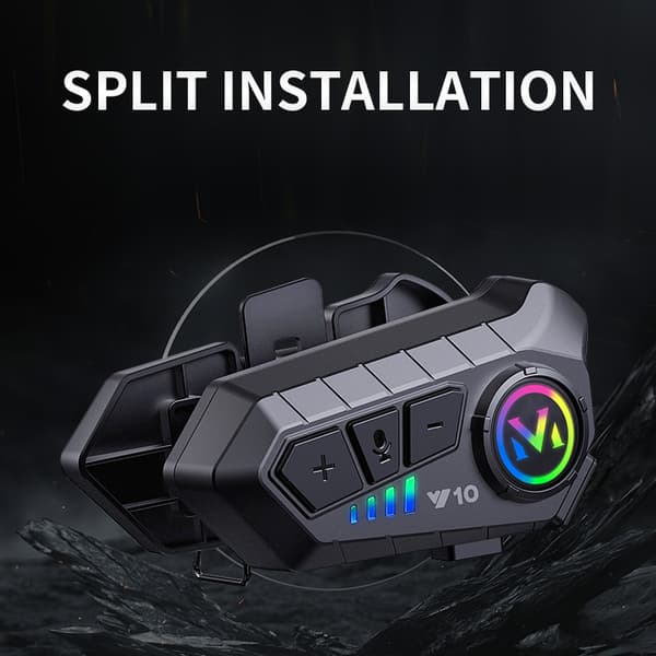 Bluetooth Helmet Headset pehmeällä mikrofonilla