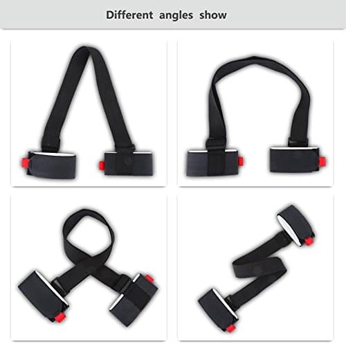 Justerbar ski- og stangholder Black