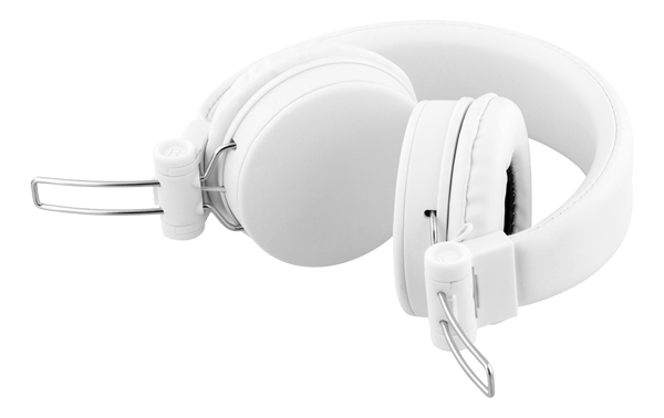 H300 Headphones with microphone, foldable, 3.5 mm, white