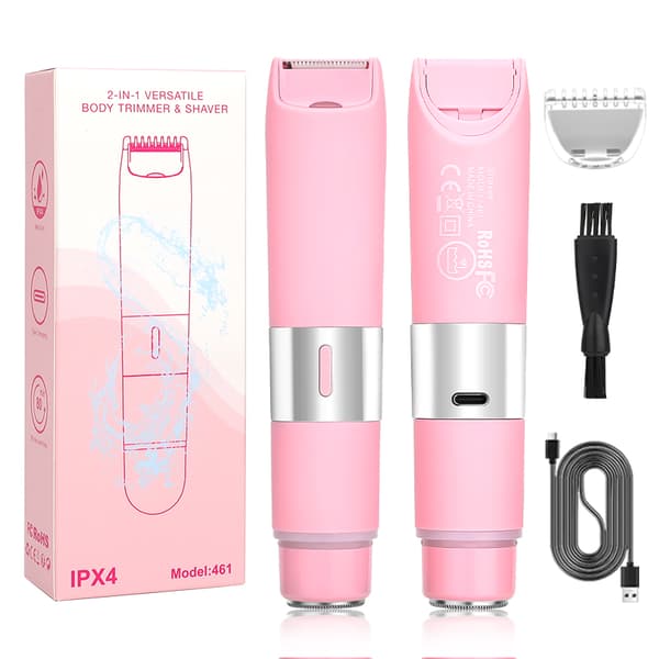 Elektrisk Hårborttagare - Smärtfri och Effektiv Pink