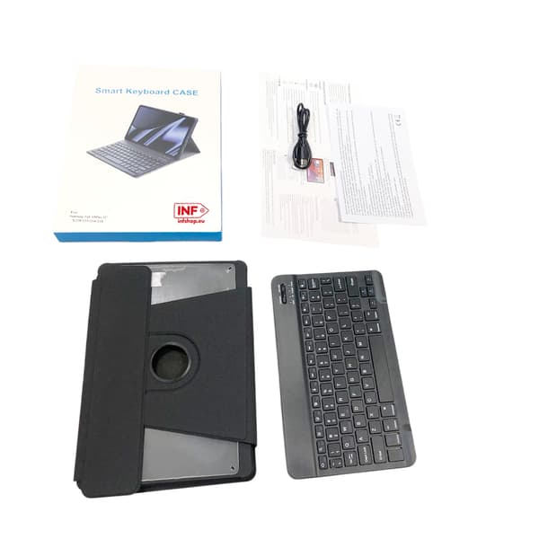 Samsung A9+ 11-tommer Bluetooth Keyboard Case KPH-030 Sort