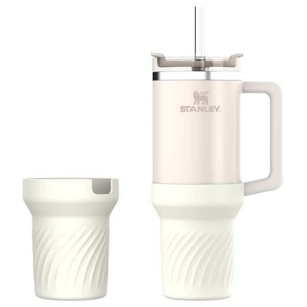 Stanley 40oz Silikonfodral - Skydda din mugg White