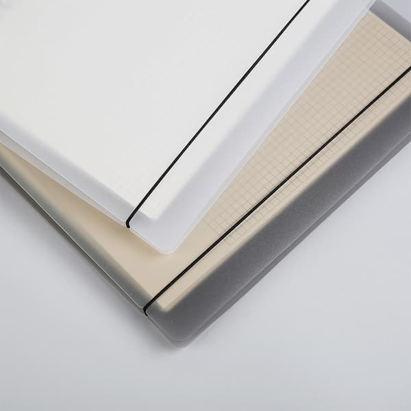 Transparent Binder, 8-Huls Genopfyldelig Notesbog A5