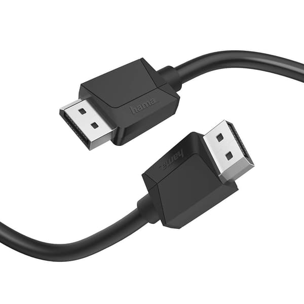 Kabel DisplayPort 1.2 Ultra-HD 4K 1.5m Sort