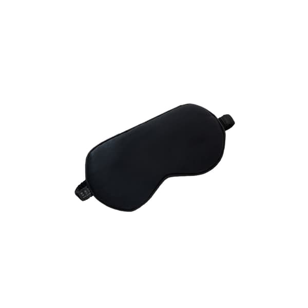 100% silkkistä unimaskia Black