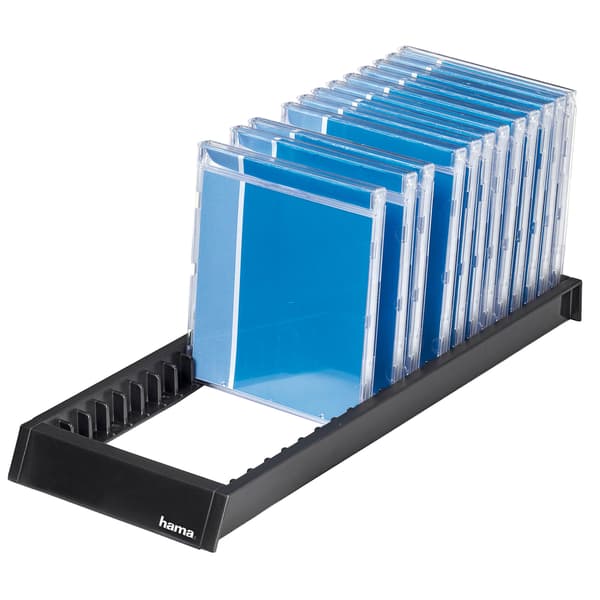 CD-stativ For 22stk CD Svart