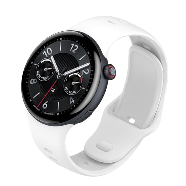 Stilig silikonrem for Vivo Watch 5 White