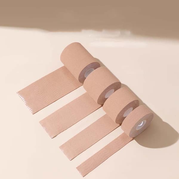 Elastisk Sport-BH Tejp - Hudfärg - Boxförpackning 5cm x 5m