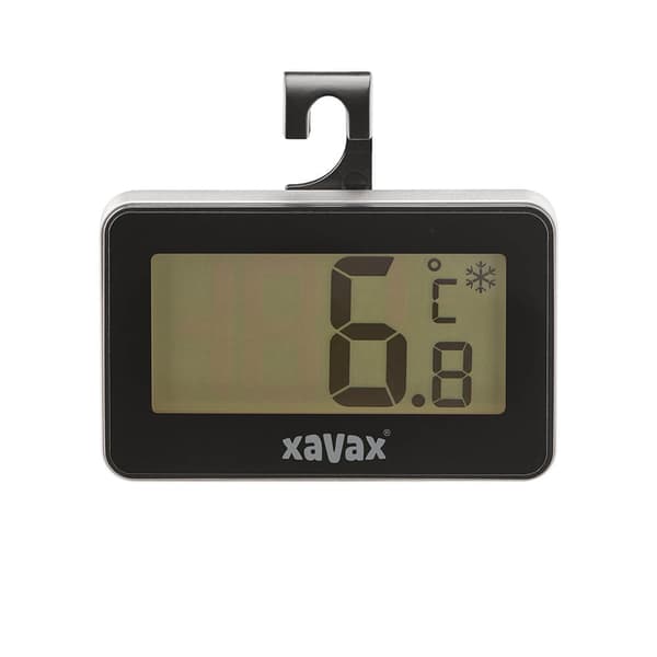 Termometer Digitalt til Køleskab Fryser Sort