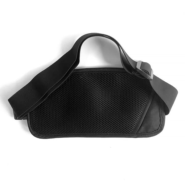 Midjeväska med RFID-Blockering - Förhindra Stöld Black