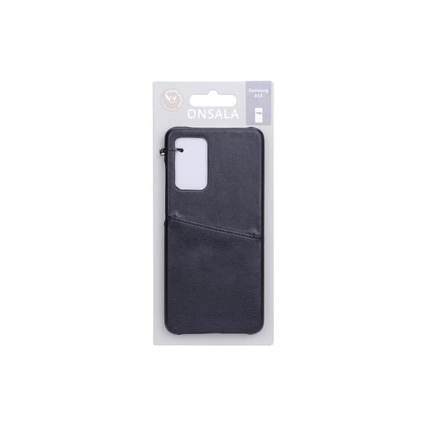 Mobilskal Samsung A52 Kortfack Svart