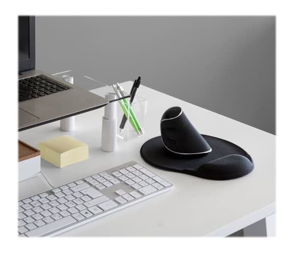 Jobmate Softgel Mousepad, mouse pad with built-in palm rest