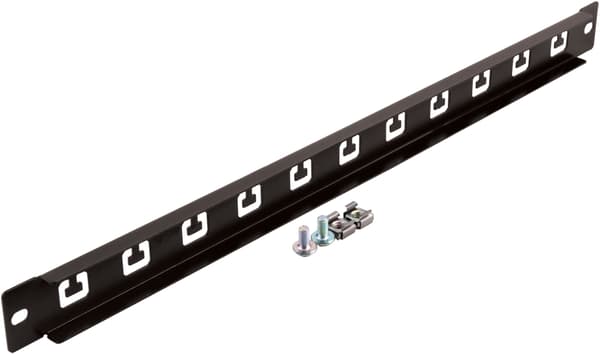 19" cable management plate, 1U